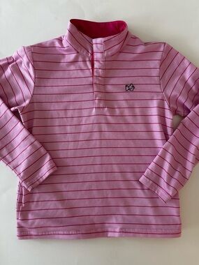 Prodoh Girls' Sporty Snap Pullover Shirt UPF 50, Long Sleeve, Size S 8/10